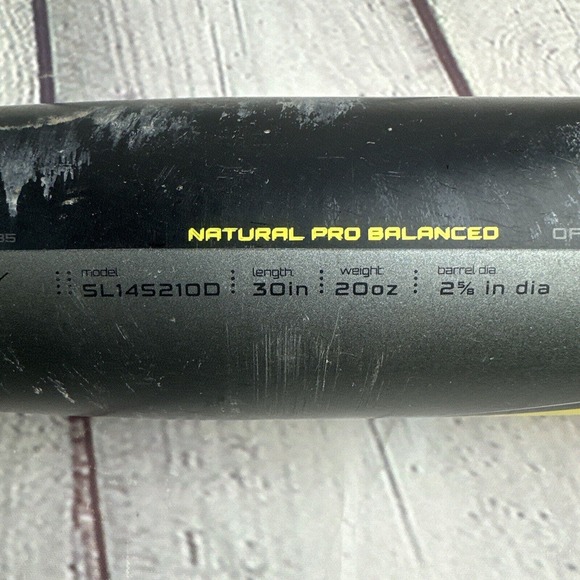 Easton Power Brigade S2 Bat 30 Inch 20 oz‎ 2 5/8" barrel -10 1.15 bpf SL1452100 - Picture 7 of 11